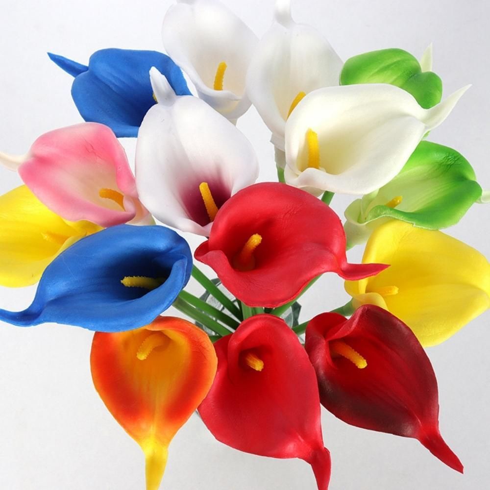 Buy Wholesale China Artificial Flower Calla Lily Arrangements Natural