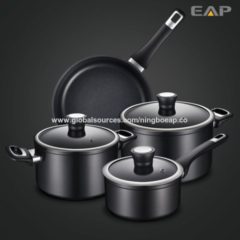 Buy Wholesale China Eap Professional Pots Pans Set Pressed Non Stick  Colorful Aluminum Cookware Set & Nonstick Cookware Set at USD 6