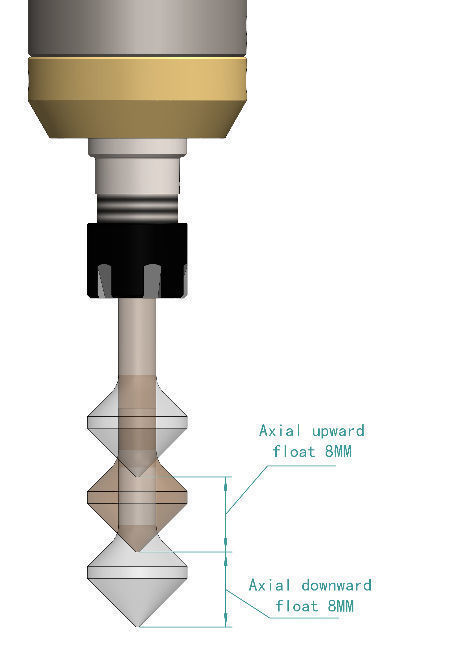 Deburr float deals cnc