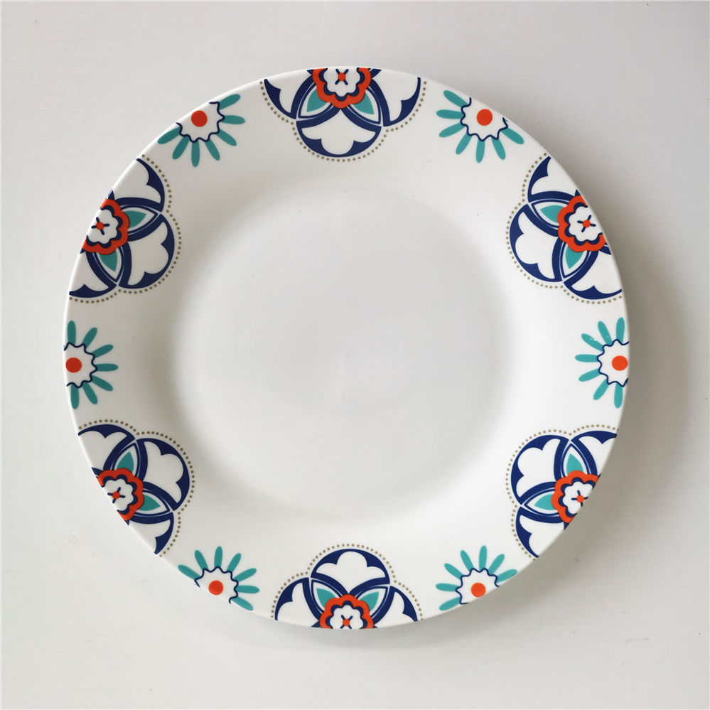 Buy Wholesale China Porcelain Dinner Plates 10.5inch 7.5inch With Custom Design & Dinner Plate