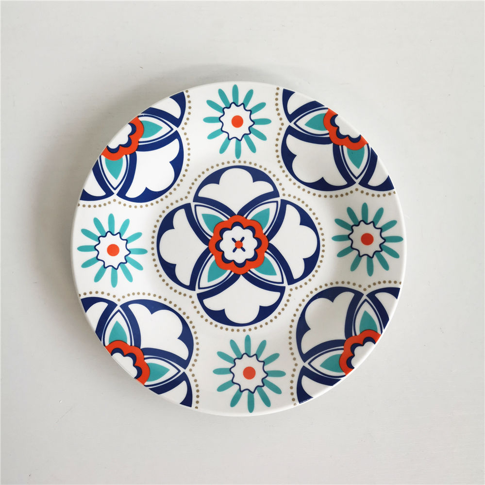 Buy Wholesale China Porcelain Dinner Plates 10.5inch 7.5inch With Custom Design & Dinner Plate