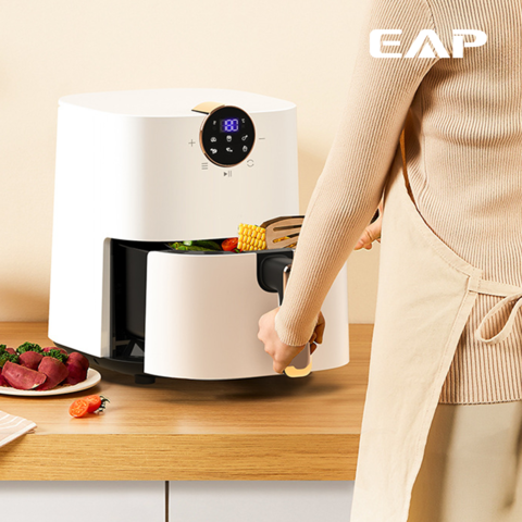 220V 4.5L Electric Air Fryer Without Oil Home Cooking Intelligent  Temperature Control Timing Function Deep