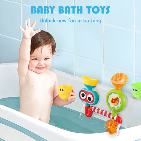 Jouets de bain pour bébé 6 à 12-18 mois, jouets de baignoire pour  tout-petits (