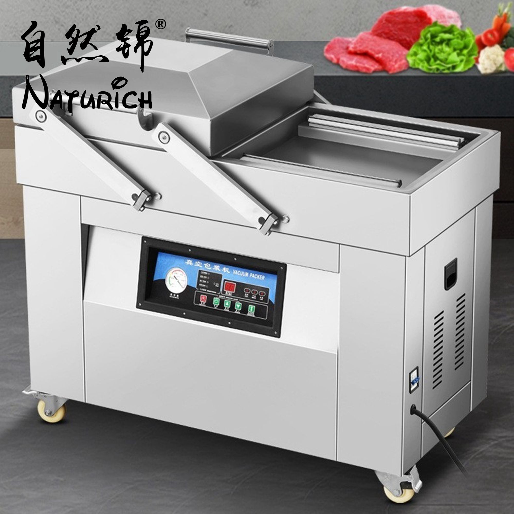 Buy Wholesale China Food Packaging Double Vacuum Chamber Food Bag External  Vacuum Packing Machine With Gas-flush & Vacuum Packaging Machine at USD 800