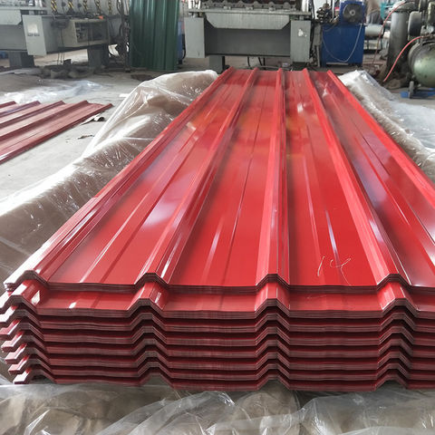 Feuille de métal ondulé galvanisé ASTM de tôle en acier de tôle ondulée  plaque de toiture pour les tuiles de toiture - Chine Feuille d'acier  galvanisé, pour le toit de tôle en
