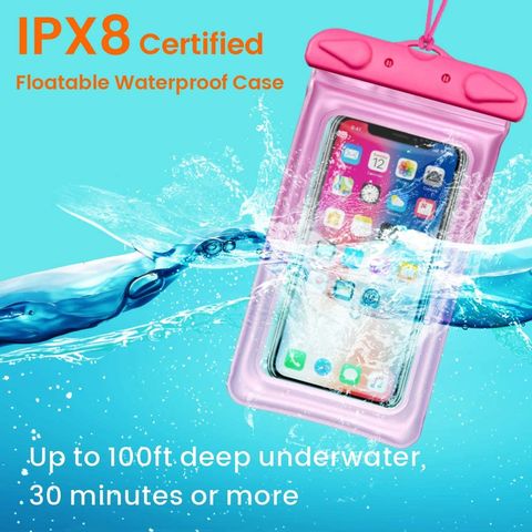 Waterproof Phone Pouch, Ipx8 Cell Phone Water Protector Case Floating Dry  Bag Lanyard, Beach Accessories - China Phone Bag and Gym Bags price