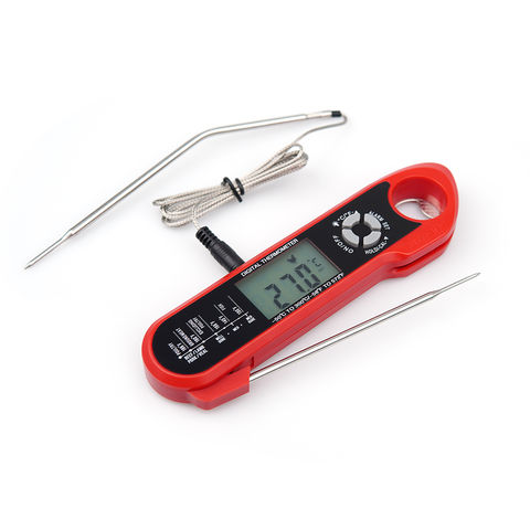 Snoky Digital Meat Thermometer Instant Read, 2-in-1 Dual Probe Food Co –  DealJock