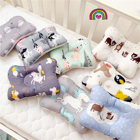 Almohada para niños pequeños con funda de almohada, almohadas de bebé para  dormir, 13 x 18 pulgadas, almohada suave y transpirable para cuna, cama