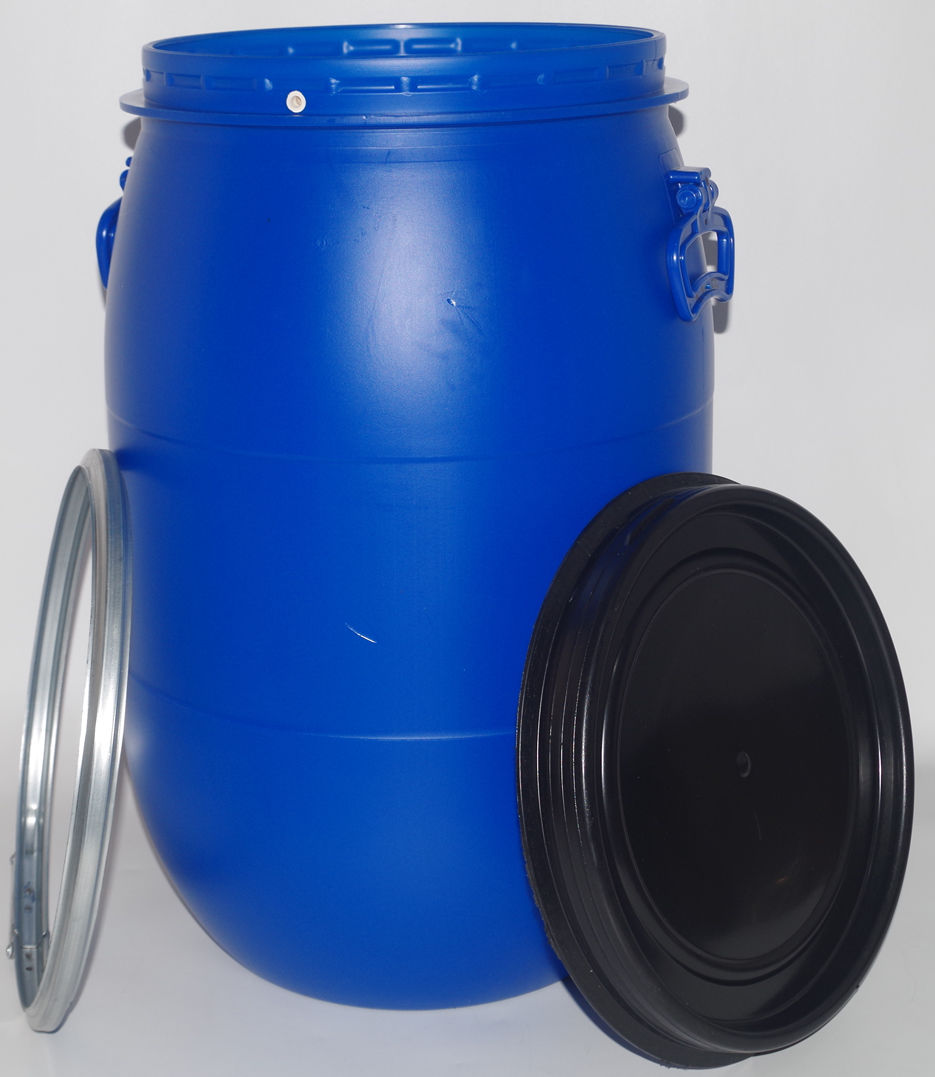 Пластикова бочка 200 л Blue Hdpe ChemicalПластикова бочка 200 л Blue Hdpe Chemical  