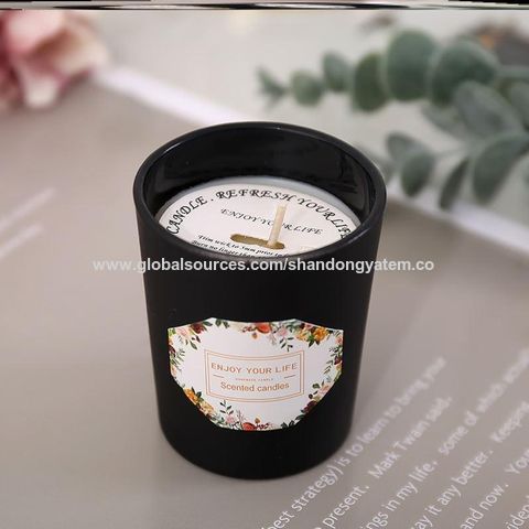 Buy Wholesale China Hot Sales Colored Glass Candle Holders Candle Jar With  Gift Box Jar Candles For Wedding Decoration & Candle Jars Candle Glass Jar  at USD 0.49