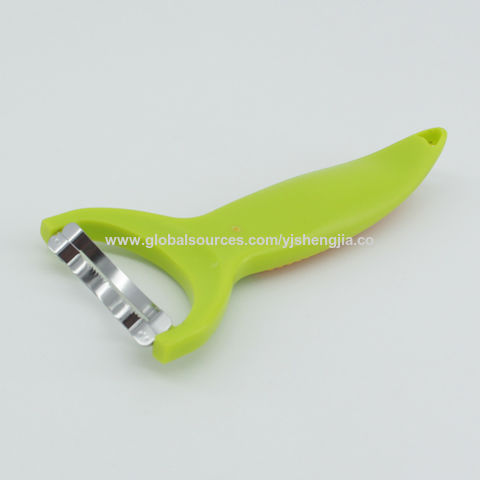 Buy Wholesale China Plastic Comfortable Handle Vegetable Fruit  Multifunctional Peeler With Transparent Storage & Vegetable & Fruit Peelers  at USD 0.69