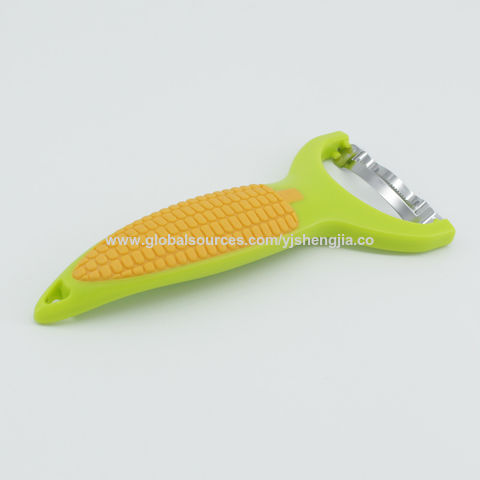 Buy Wholesale China Plastic Comfortable Handle Vegetable Fruit  Multifunctional Peeler With Transparent Storage & Vegetable & Fruit Peelers  at USD 0.69