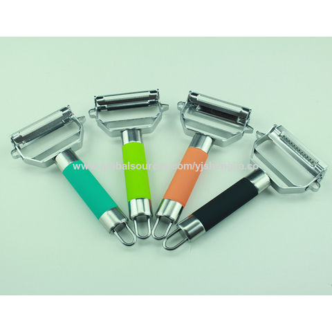 Multicolor Plastic SMART PEELER WITH CONTAINER, For Kitchen