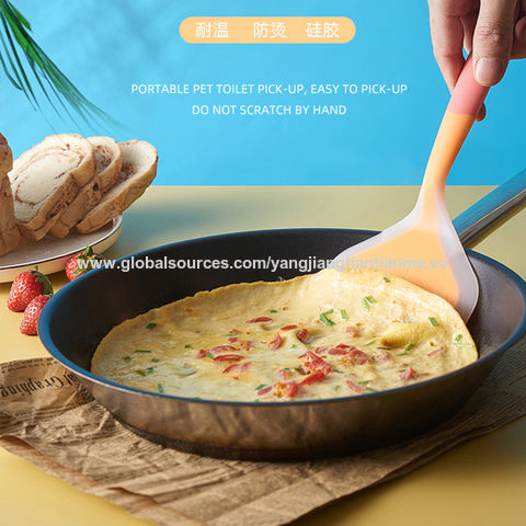 multi functional kitchen silicone spatula omelette