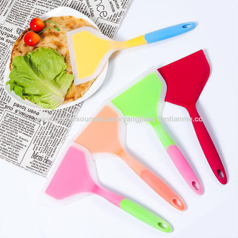 One-piece Silicone Spatula For Kitchen, High Temperature Resistant  Non-stick Pan Stir-fry Shovel, Silicone Turner For Home Use, Durable  Silicone Material, Direct Contact With Food, No Harm To Pot, Easy To Clean