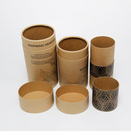 Custom Friendly Kraft Paper Tube Essential Oil Bottle Packaging ...