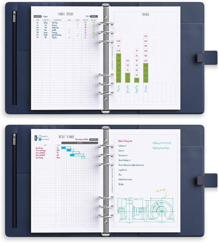 Ladytimer Ringbuch Watercolor 2026 - Taschen-Kalender A5 (15x21 Cm) - Schüler-Kalender - Weekly - Ringbindung - 128 Seiten - Alpha Edition" Kaufen