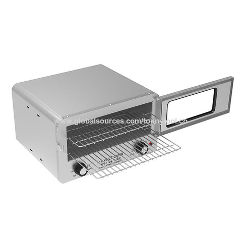 Compre Horno Tostador Dc12v 120w, Calentador De Comida De Acero