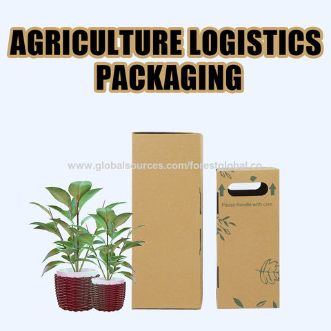 Wholesale Biodegradable Kraft Paper Agriculture Drawstring