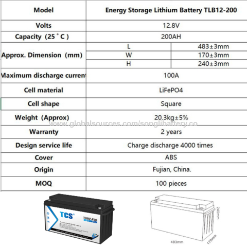 Bateria Litio LiFePo4 100/150Ah 12.8V - Camper Planet