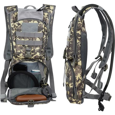 Tactical Hydration Backpack Pack Water Bladder Military Hiking