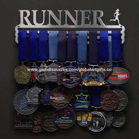 Best Custom Acrylic Running Man Medal Hanger Manufacturer and