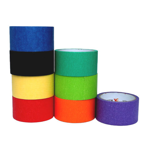 Buy Wholesale China Colorful Masking Tape General Purpose Painting 150u  Crepe Paper Masking Paper Adhesive Tape & Masking Tape at USD 0.35