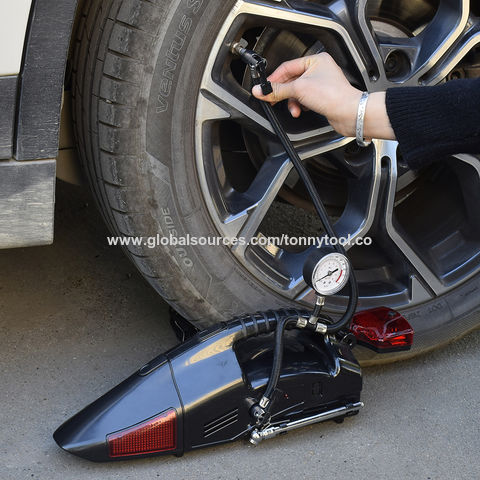 2-in-1 Auto-Handstaubsauger mit Luftkompressor für das Auto