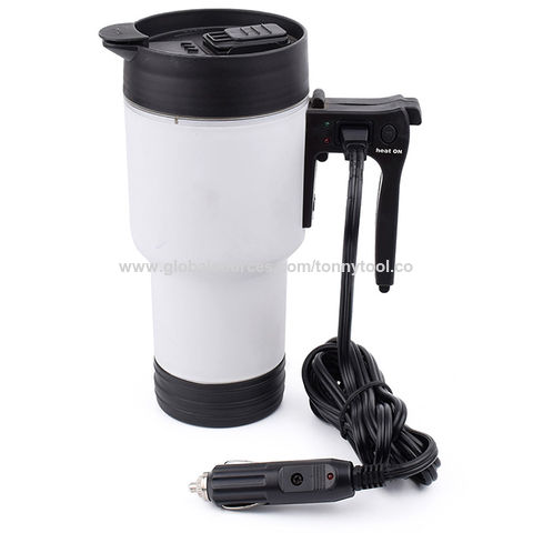 Pemanas Air Elektrik Mobil Mini 12v 480CC, Pembuat Kopi, Mug Pemanas 12v
