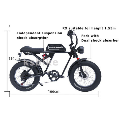 Buy Wholesale China Hot Sale E-bike New Super 73-s1 Electric City