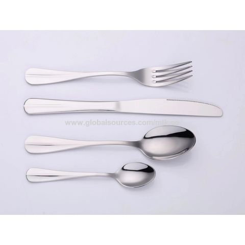 Wholesale PVD Silverware Metal Matt Black Matte Cutlery Set Stainless Steel Matte  Black Flatware Set - Buy Wholesale PVD Silverware Metal Matt Black Matte  Cutlery Set Stainless Steel Matte Black Flatware Set