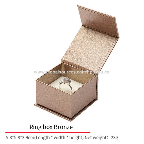 Custom Biodegradable Small Paper Gift Earring Bracelet Necklace Ring  Packaging Jewelry Boxes with Logo