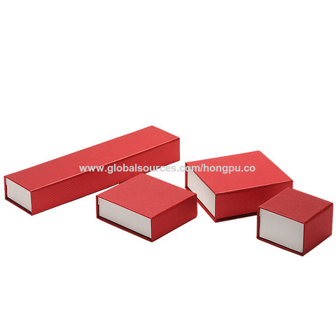 Buy Wholesale China Plastic Jewelry Boxes Custom Round Rectangle