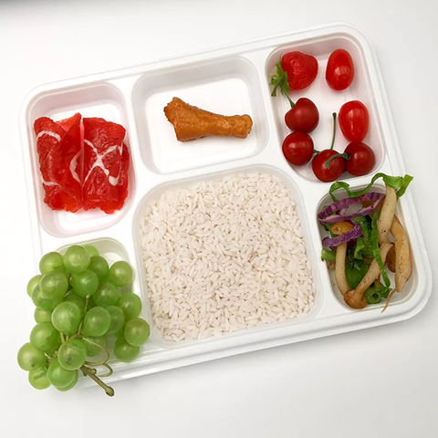 Buy Wholesale China Disposable Food Serving Trays Bagasse Paper