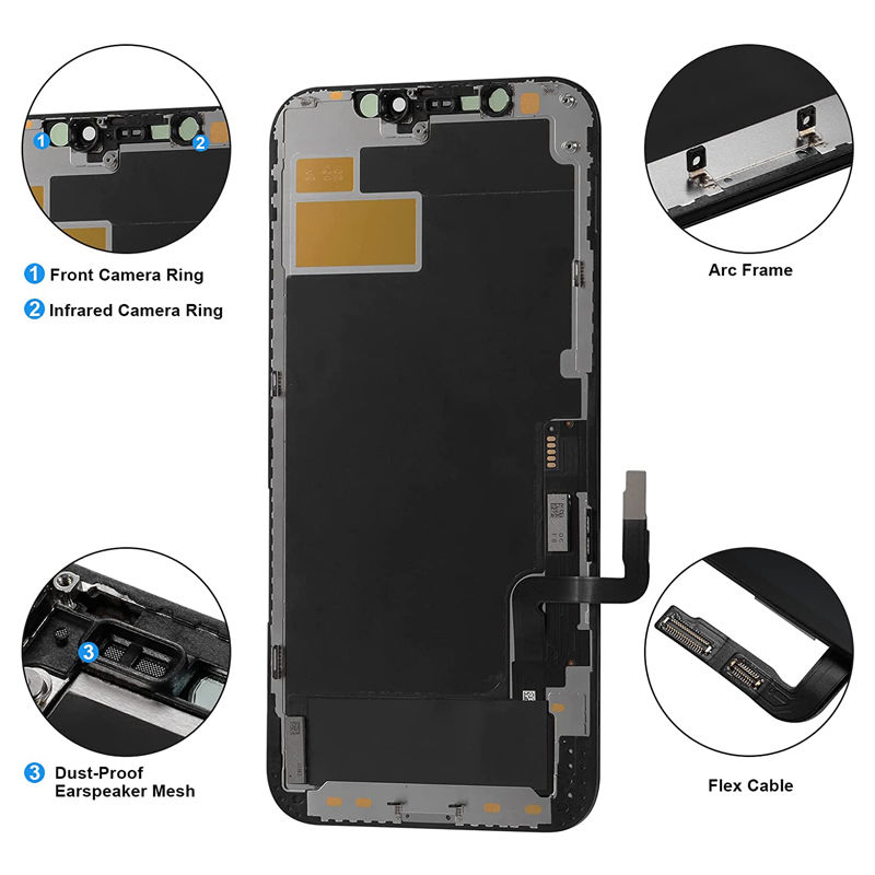 Buy Wholesale China Wholesale 6.1inch Lcd Display For Iphone 12 12pro Tft Touch Panels Screen