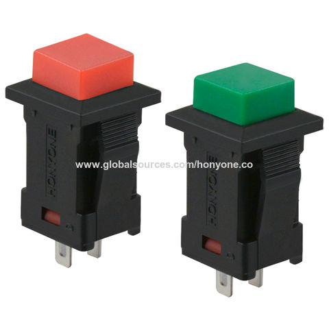 Micro Switch Rocker Switch Push Button Switch 125vac Contact Resistance:  100 Milliohm (mï‰) at Best Price in Guangdong