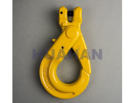 G80 Clevis Self-locking Safety Hook With Grip, European Type, Forged Alloy  Steel。 - Buy China Wholesale Safety Hook With Grip $1
