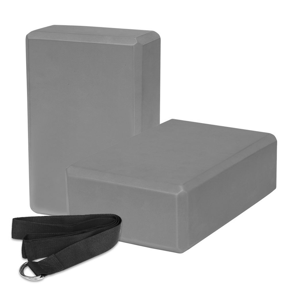 Buy Wholesale China 3pcs Fitness Yoga Block Exercise Pilates Foam Brick