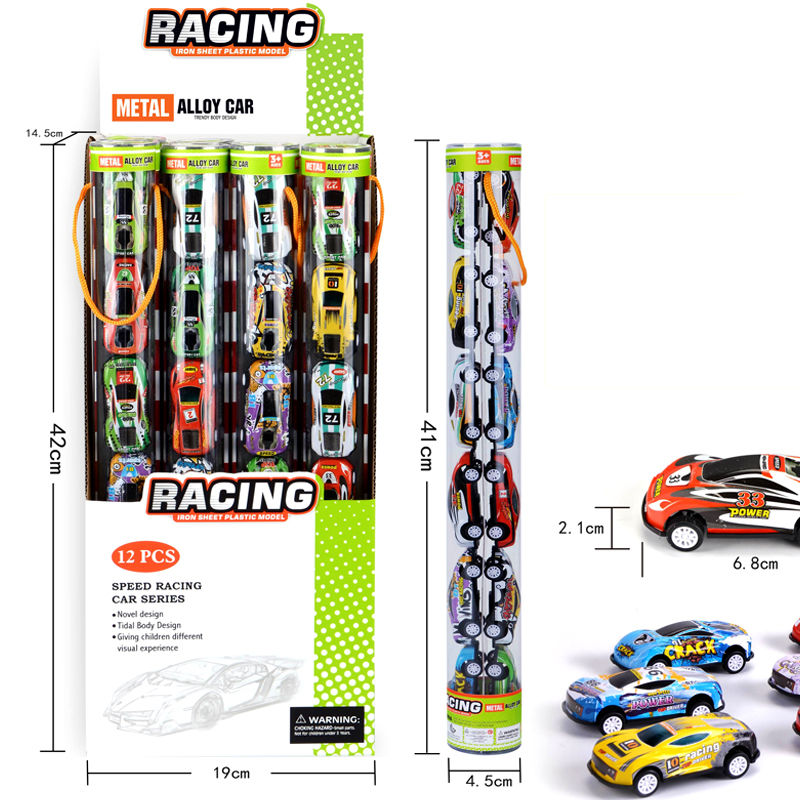 Buy Wholesale China Hangwing 12pcs/box Alloy Pull Back Toy Car Set