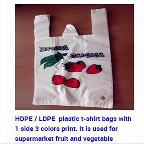 Compre Bolsa De Plástico Al Por Menor Pla Para Supermercado Para