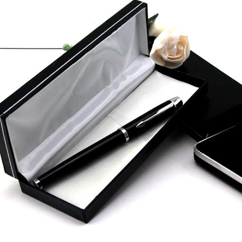 Kugelschreiber mit Rollerball-Mine, Metallgehäuse, VIP-Kundengeschenke, personalisiertes Logo und Geschenkverpackung