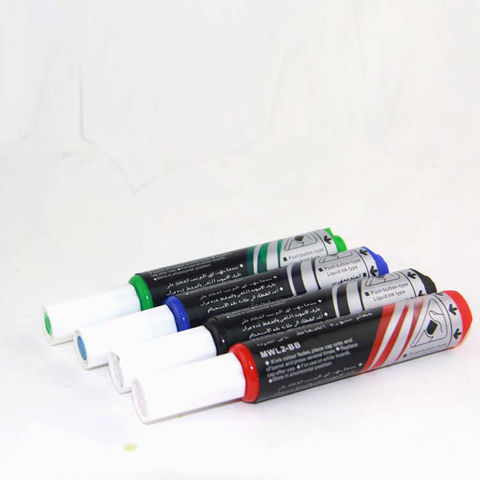 Marqueurs effaçables rechargeables pour tableau blanc, lot 4 couleurs achat  vente écologique - Acheter sur