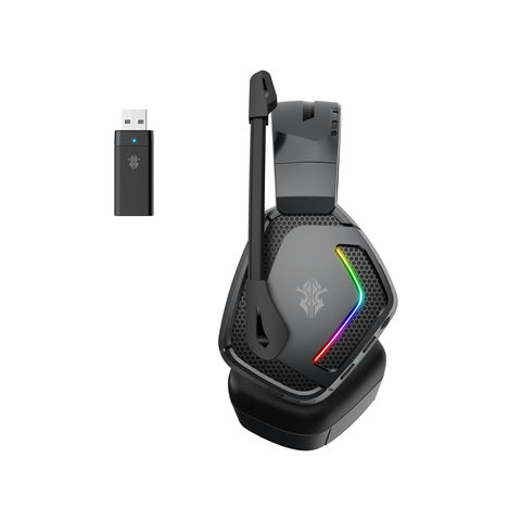 Sss Chipset 2.4ghz Wireless Rainbow Light Gaming Headset