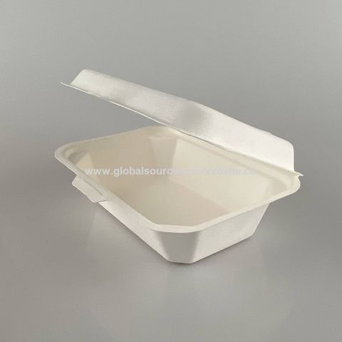 Watsonpak Restaurant Catering Supplier Plant-Based OEM Take Away Wholesale  Takeaway Sugarcane Food Containers with Flat Lids - China Lunch Box,  Packing Box