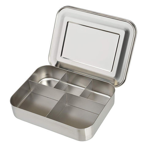 Square Metal Lunch Box