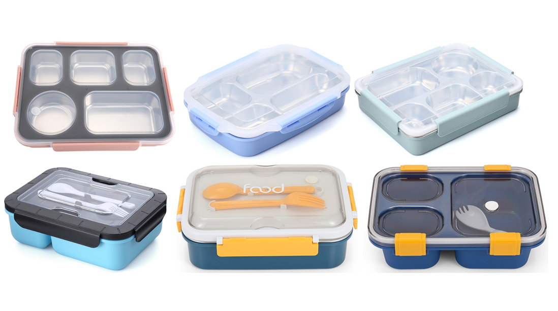 Buy Wholesale China Tin Lunch Boxes Metal Food Container Leakproof Jar Bento  Box Lunch Box 500ml 1000ml & Leakproof Lunch Boxes at USD 1.17