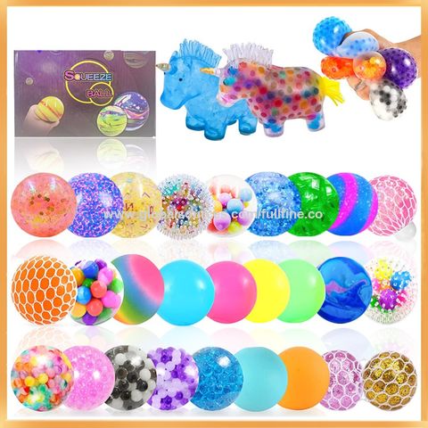 Compre Bolas De Estrés Squishy, Paquete De 6 Bolas De Estrés