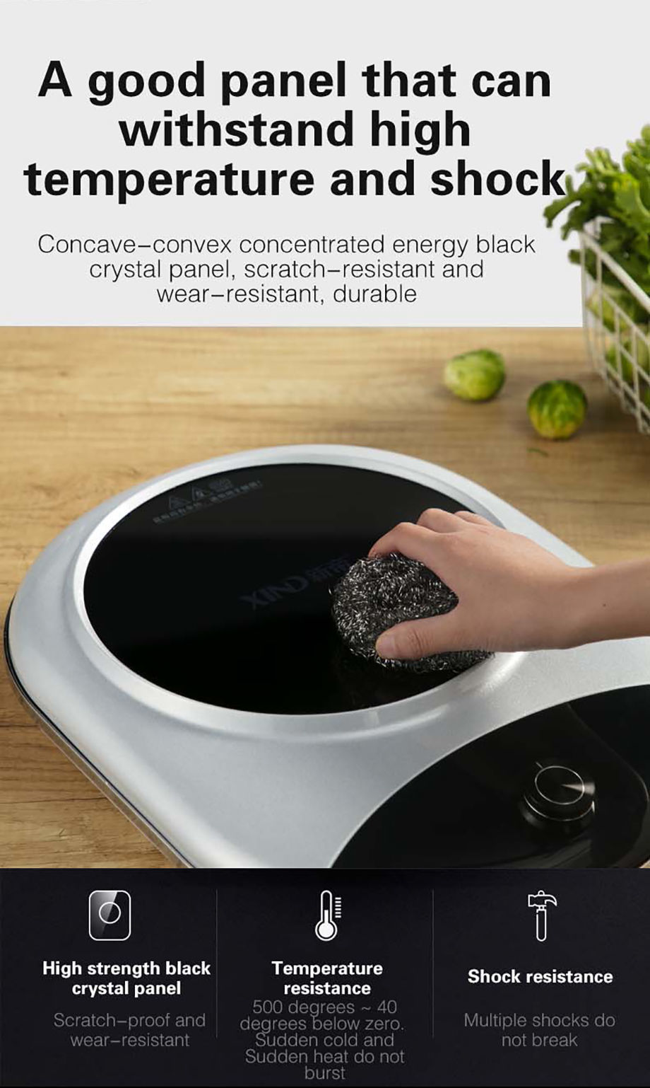 Buy Wholesale China Factory Directly Sales Oem Odm High Quality New Design 2000w Induction