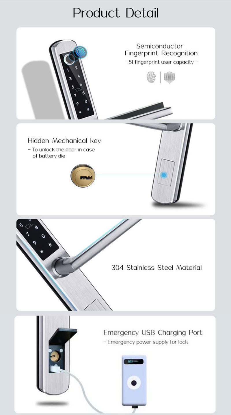 Buy Wholesale China Ttlock Smart Cylinder Door Lock Smart Ble Wifi