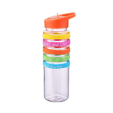 Customized Wholesale 750ml 500ml Sports Plastic Drinking Clear